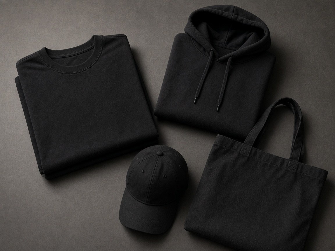 Camiseta, sudadera, gorra y tote personalizados a juego