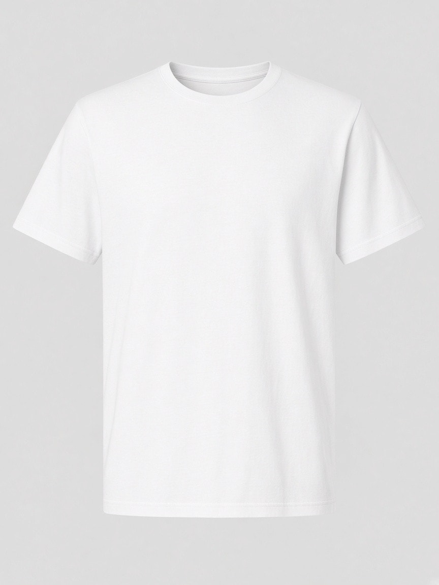 Camiseta blanca para personalizar con logo, texto o diseño