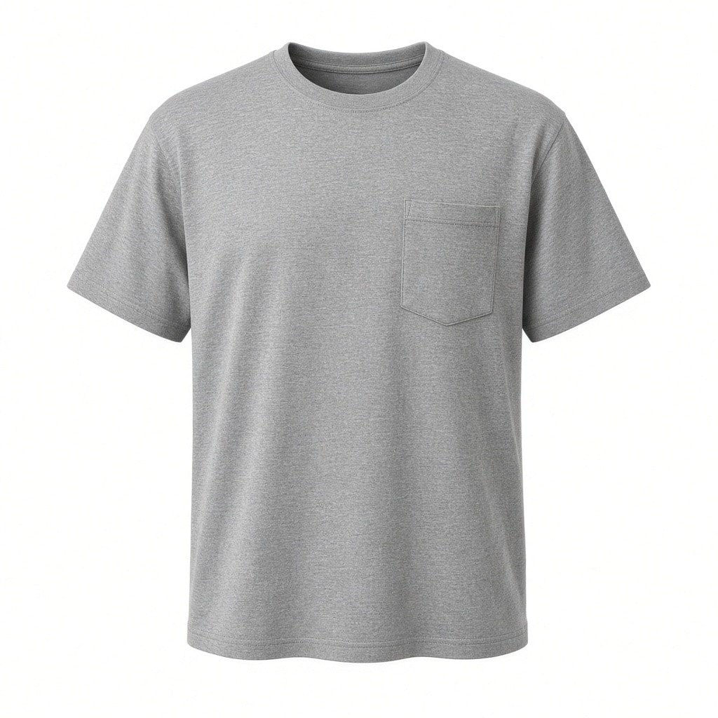 Camiseta con bolsillo